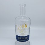 Customized bottle with ACL Printing - Blue