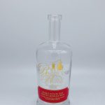 Customized bottle with ACL Printing - Red