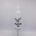 Frosted bottle with ACL printing